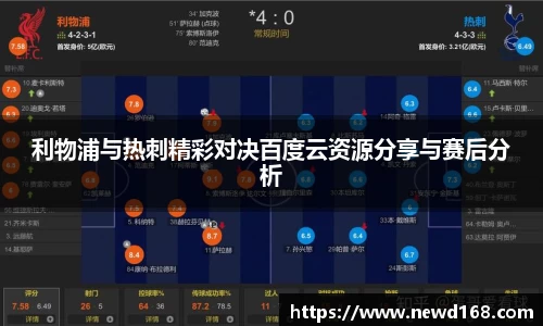 利物浦与热刺精彩对决百度云资源分享与赛后分析
